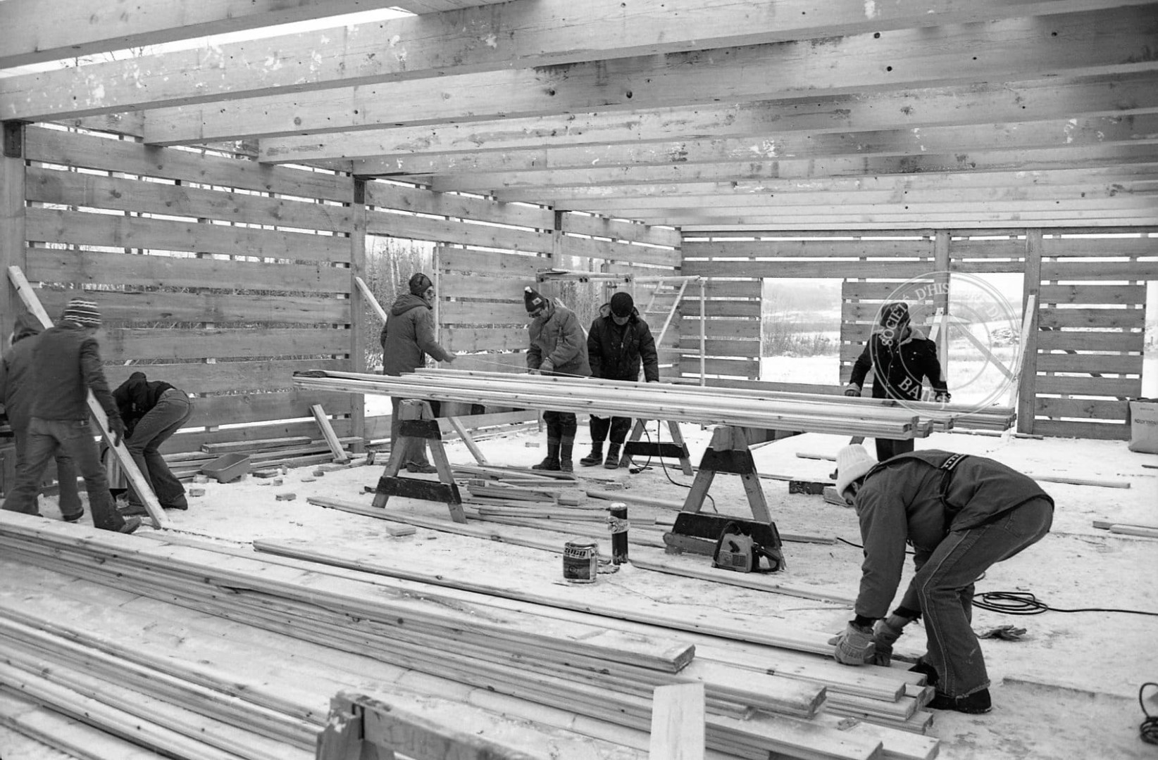 1978  Construction ski de fond 17 au 19 nov.  3 